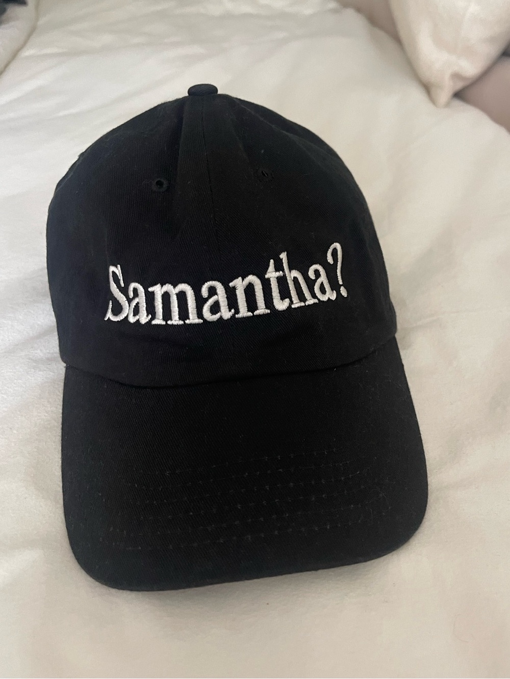 Custom Embroidered ‘Samantha?' Baseball Cap (Frozen II)